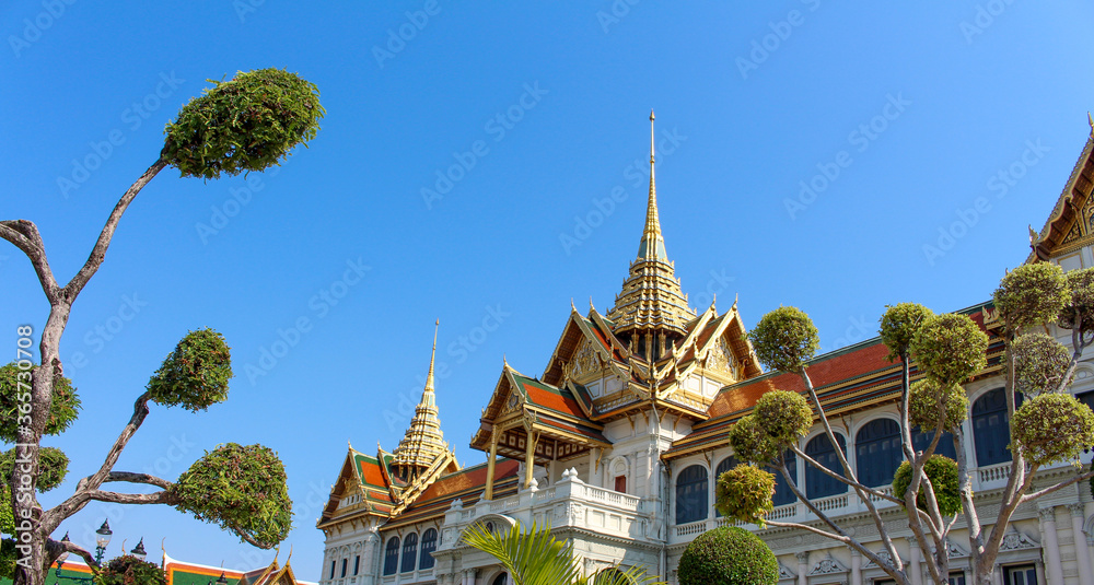 Fototapeta premium PALAIS ROYAL - GRAND PALAIS DE BANGKOK - THAILANDE