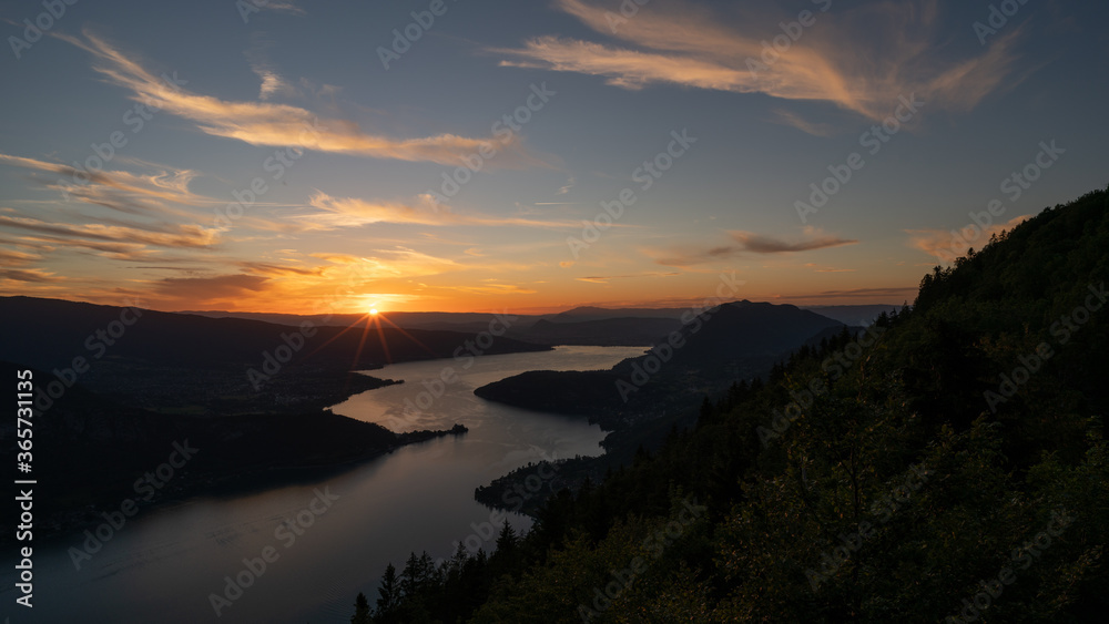 Lac Annecy Sunset