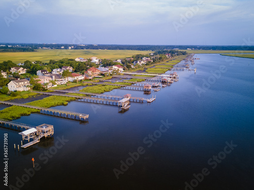 Konstfotografi Riverside Brunswick Georgia Back River
