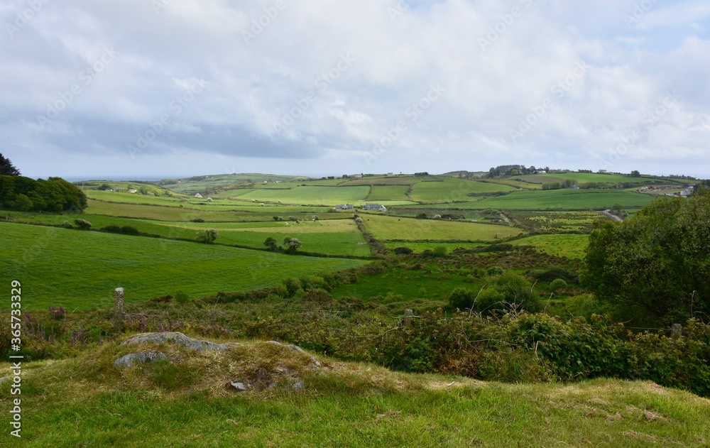 Green hills of Ireland
