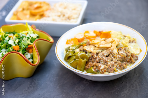 New arabic food recipe ready to be served