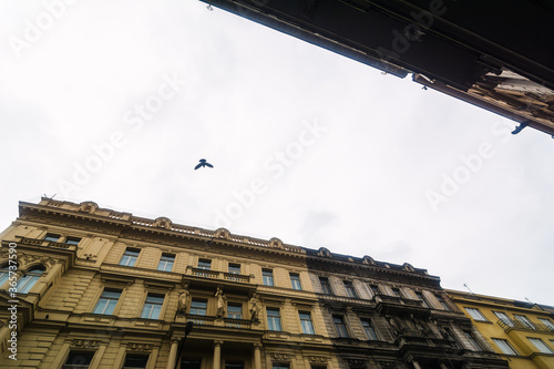 Prague, the capital of the Czech Republic. Architecture and buildings. City day and night. Attractions and popular places of Prague.