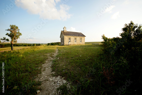 old school house in the countryside
