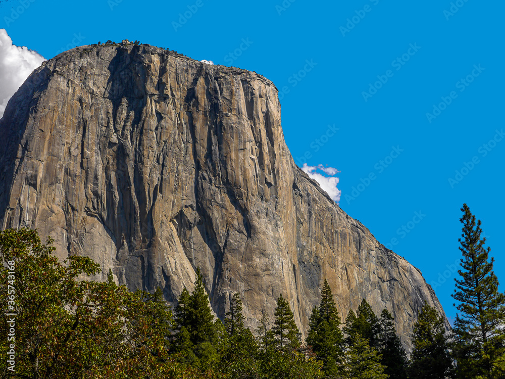 El Capitan with a Touch of Clouds