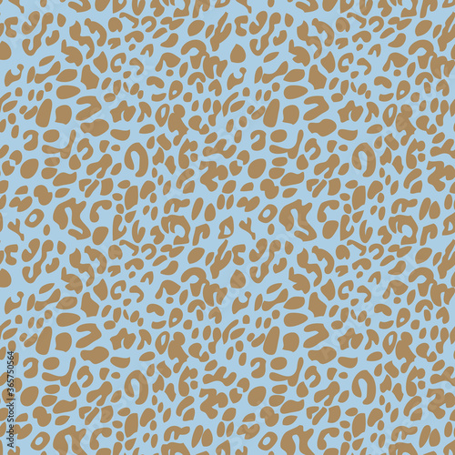 Leopard print seamless repeat pattern background