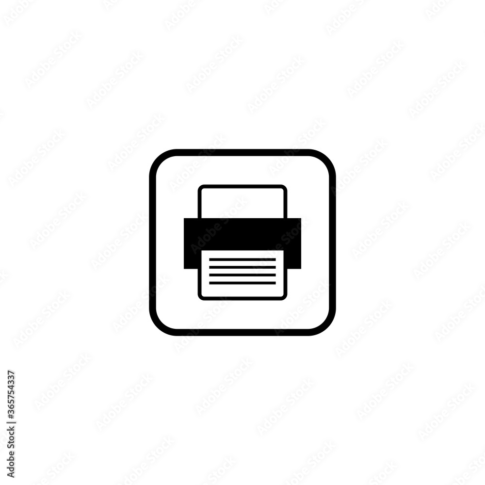 printer icon vector eps 10 symbol isolated illustrations white bacakground printer icon vector eps 10 symbol isolated illustrations white bacakground