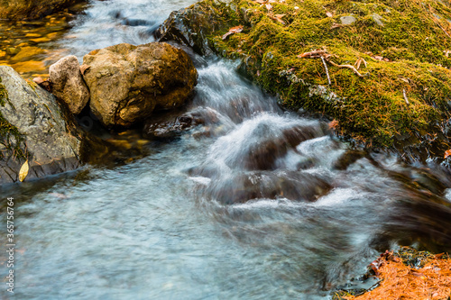 Small mountain stream photo