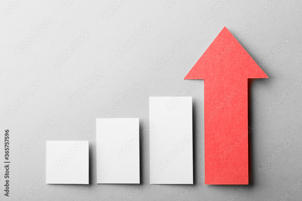 Growth Graph About Business Concept Growth Graph About Business Concept