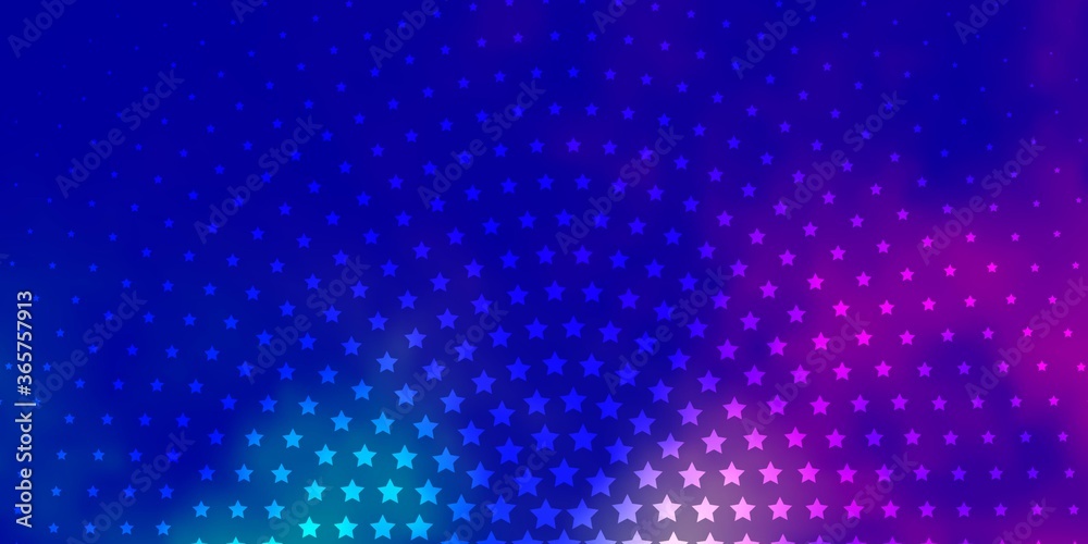 Light Pink, Blue vector pattern with abstract stars. Decorative illustration with stars on abstract template. Pattern for wrapping gifts. Light Pink, Blue vector pattern with abstract stars. Decorative illustration with stars on abstract template. Pattern for wrapping gifts.