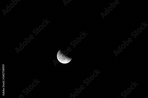 lunar eclipse of moon