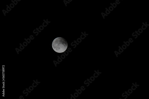 lunar eclipse of the moon