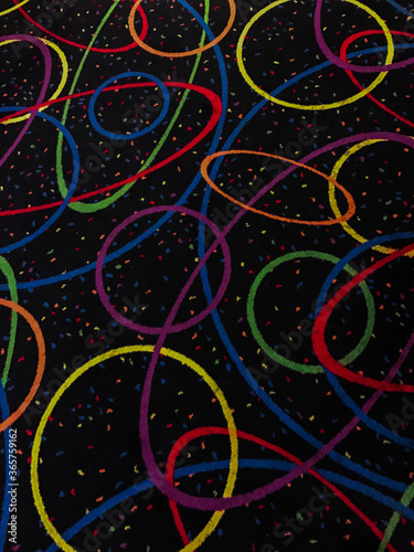 vintage retro carpet pattern