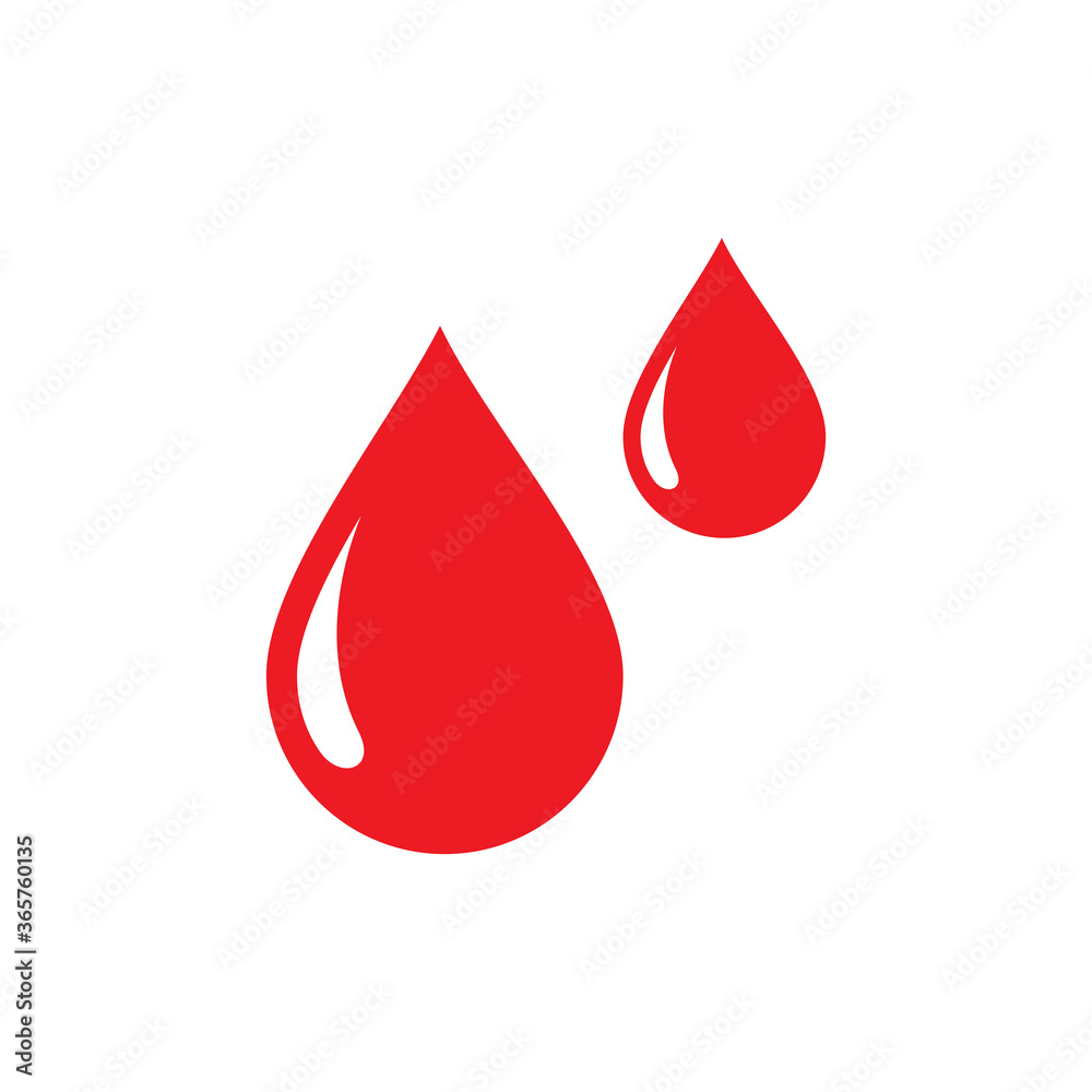 Drop water icon vector logo design template flat style Drop water icon vector logo design template flat style