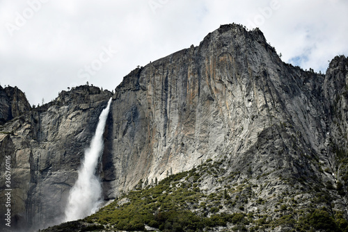 Yosemite Falls in Yosemite National Park  California USA 