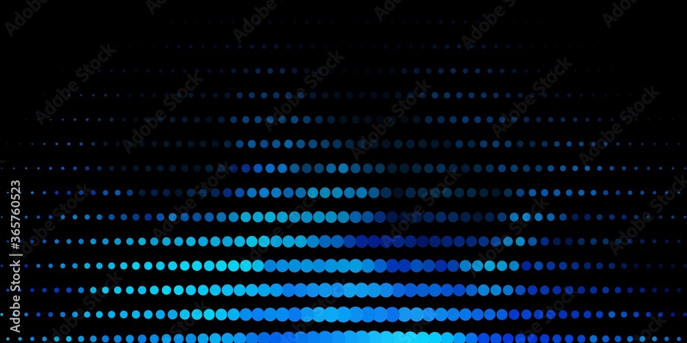 Dark BLUE vector background with bubbles. Illustration with set of shining colorful abstract spheres. Design for your commercials. Dark BLUE vector background with bubbles. Illustration with set of shining colorful abstract spheres. Design for your commercials.