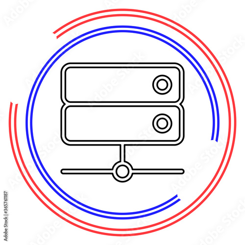 Free Download server data racks - computer storage icon - GFXLoad