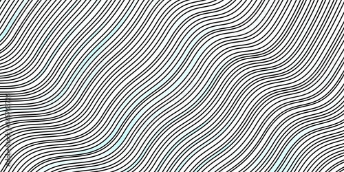 Light BLUE vector pattern with lines. Bright sample with colorful bent lines, shapes. Pattern for booklets, leaflets.
