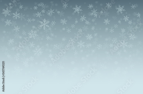 snowflakes background illustration
