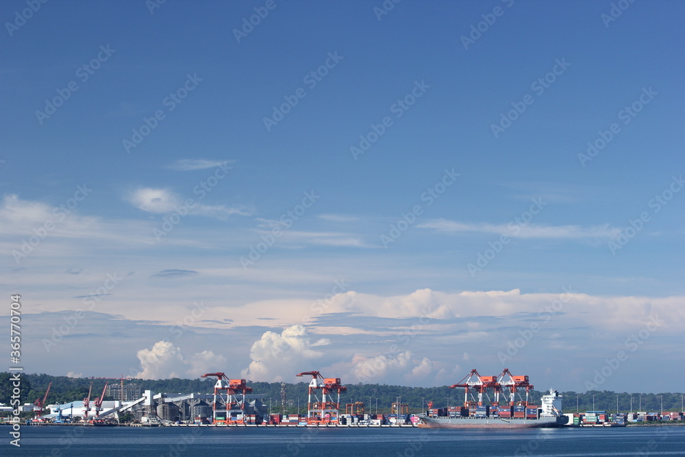 Containerhafen, Subic Bay, Provinz Zambales, Philippinen