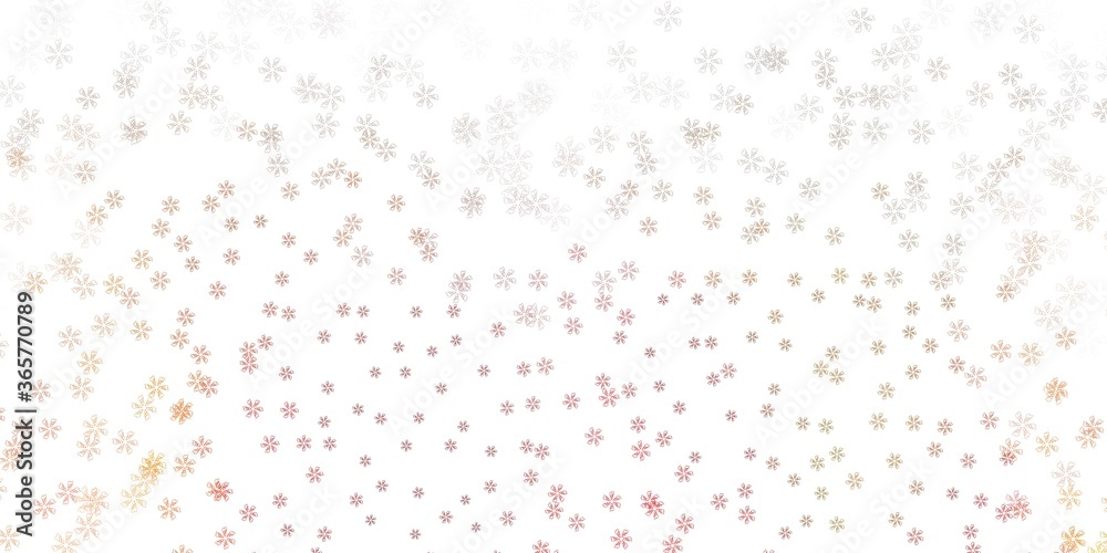 Light green, red vector abstract layout with leaves. Light green, red vector abstract layout with leaves.