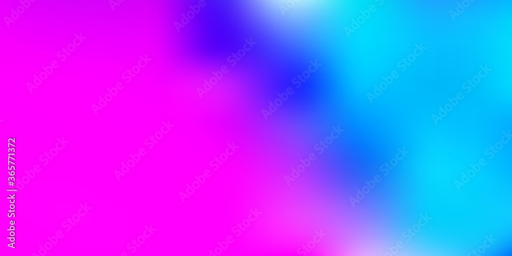 Obraz premium Light pink, blue vector blurred texture.