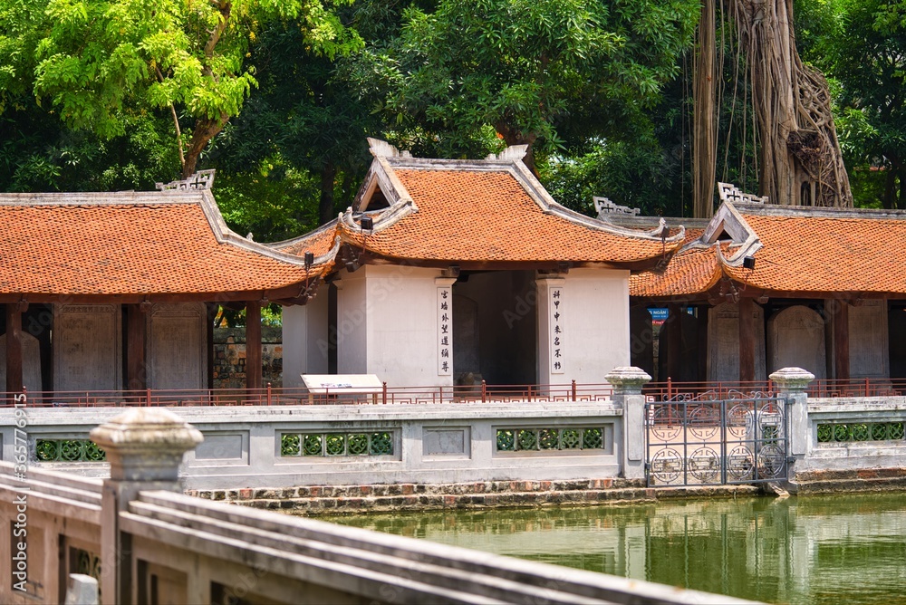 Temple Of Literature- Van Mieu Quoc Tu Giam, Hanoi, Vietnam