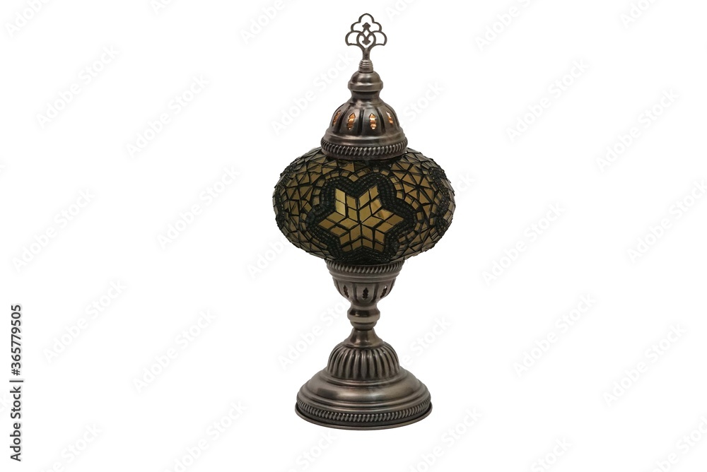 ottoman tile embroidered desktop lamp ottoman tile embroidered desktop lamp