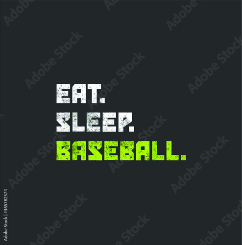 Eat Sleep Baseball Funny Cute Graphic Baseball new design vector illustrator