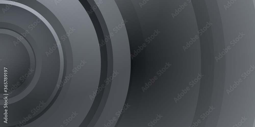 Black metal grey gray neutral carbon 3D shadow layered abstract background modern minimalist for presentation design. Suit for business, corporate, institution, party, festive, seminar, and talks.