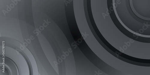 Black metal grey gray neutral carbon 3D shadow layered abstract background modern minimalist for presentation design. Suit for business  corporate  institution  party  festive  seminar  and talks.