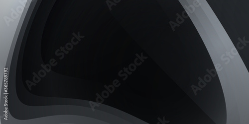 Black metal grey gray neutral carbon 3D shadow layered abstract background modern minimalist for presentation design. Suit for business, corporate, institution, party, festive, seminar, and talks.