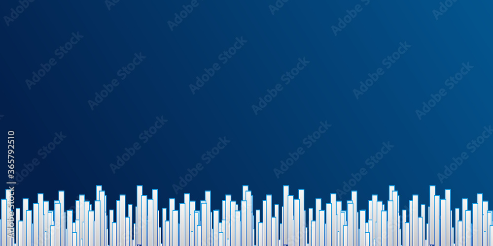 Blue white polygonal square abstract background. geometric illustration with gradient. background texture design for poster, banner, card and template. Vector illustration Blue white polygonal square abstract background. geometric illustration with gradient. background texture design for poster, banner, card and template. Vector illustration