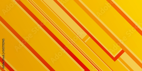 abstract modern yellow lines presentation background vector illustration