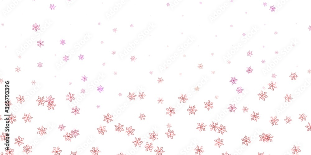 Light red vector natural backdrop with flowers. Light red vector natural backdrop with flowers.