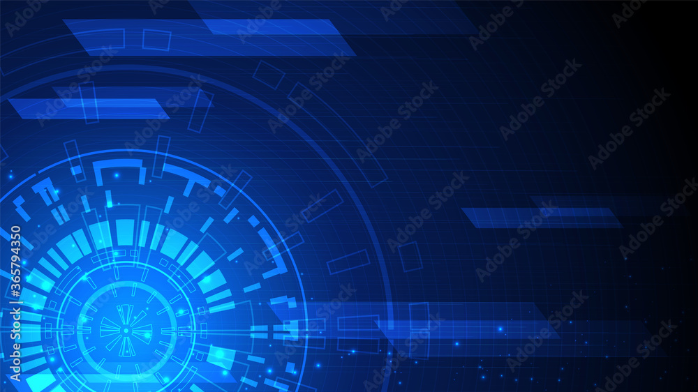 Obraz premium Circuit technology background