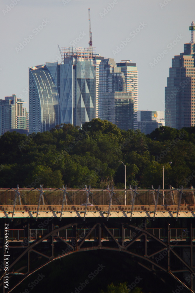 Fototapeta premium Toronto przed zachodem słońca