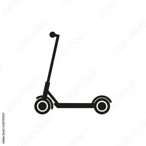 Scooter icon. Simple vector illustration on a white background