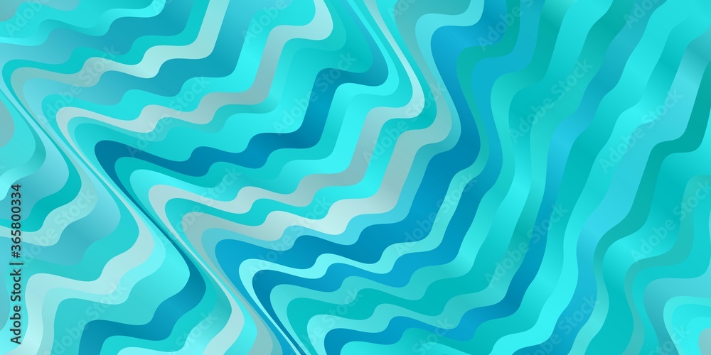 Light Blue, Green vector layout with wry lines. Colorful illustration in circular style with lines. Smart design for your promotions. Light Blue, Green vector layout with wry lines. Colorful illustration in circular style with lines. Smart design for your promotions.