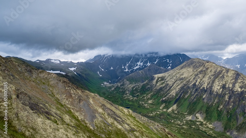 Hurdygurdy Mountain has its head in the clouds, always dreaming