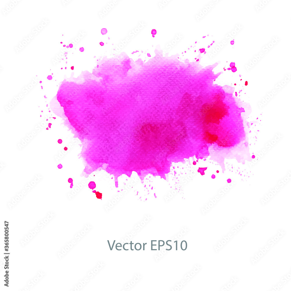 abstract watercolor background vector illustration