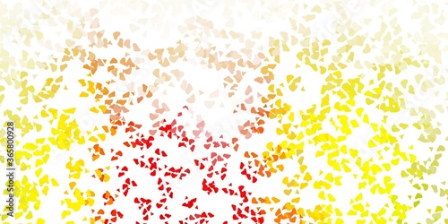 Wallpaper Mural Light green, red vector template with abstract forms. Torontodigital.ca