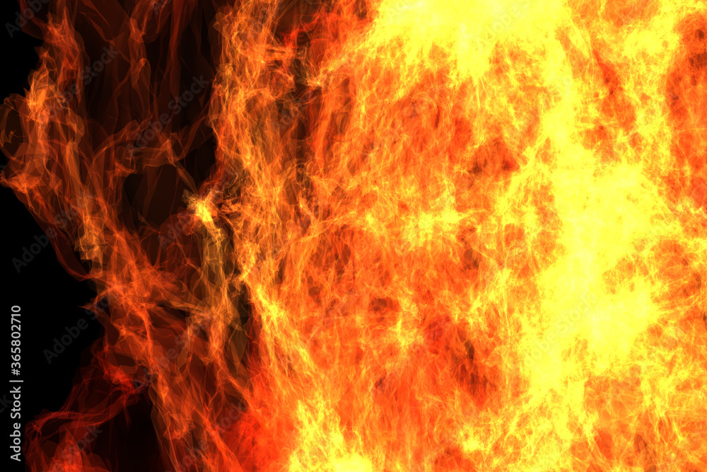 Fire flames background