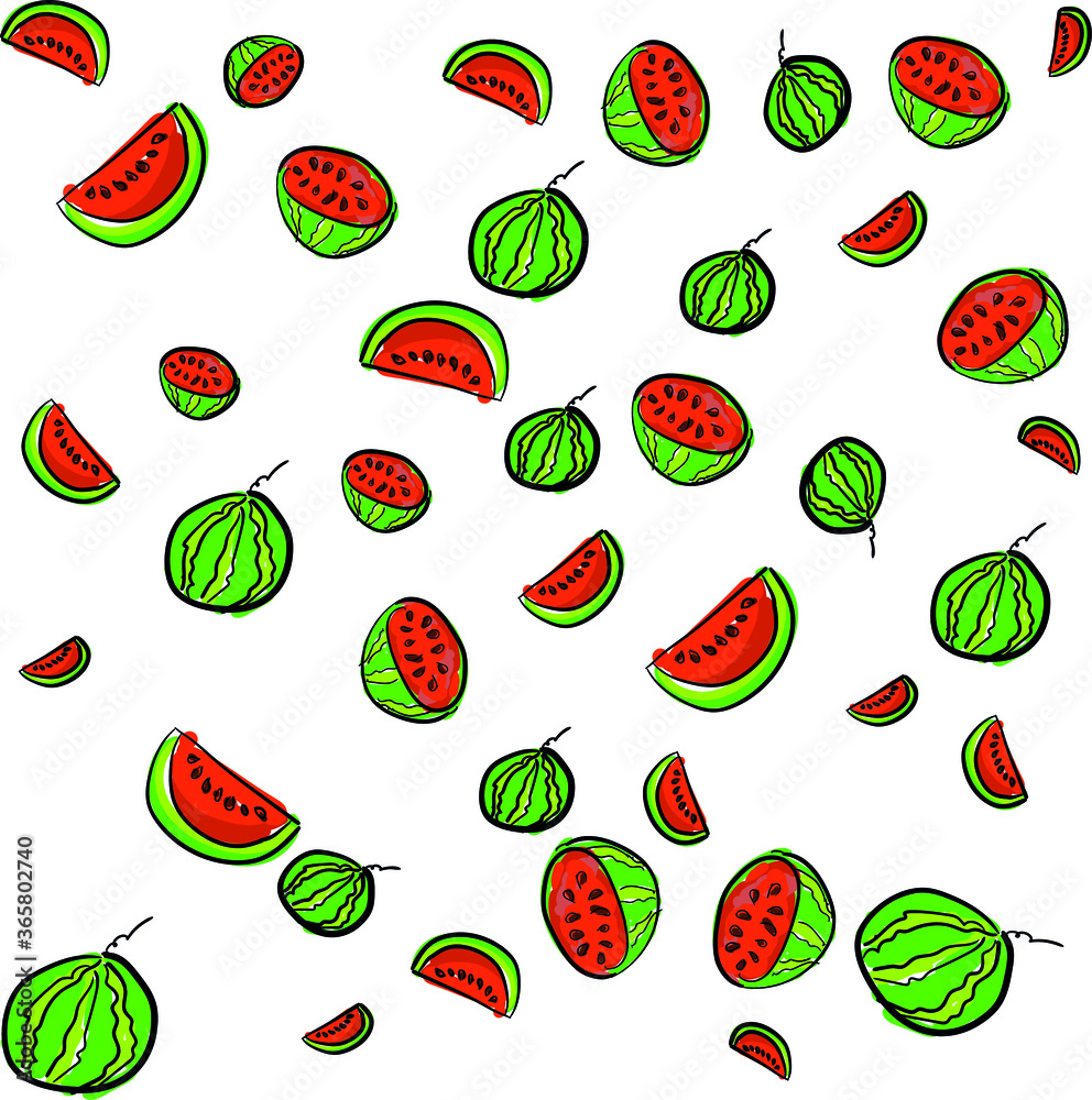 seamless background with fruits seamless background with fruits