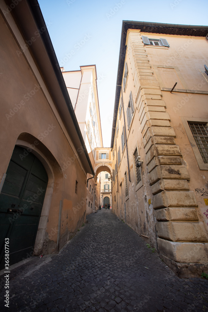 Old alleyway in Rome