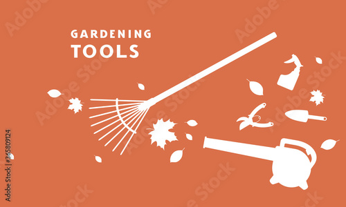Flyer for garden tools store
