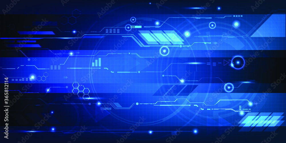 Futuristic grid line digital hi-tech pattern on abstract dark blue future technology background and wallpapers.Vector illustration. Futuristic grid line digital hi-tech pattern on abstract dark blue future technology background and wallpapers.Vector illustration.