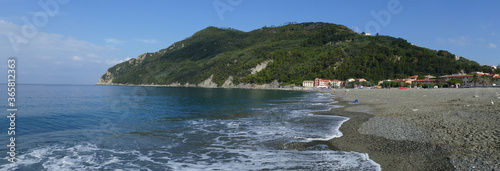 Photography The beach of Riva Trigoso in Sestri Levante