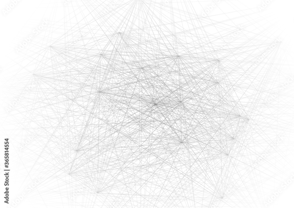 Grey thin low poly network lines abstract technical background. Vector design Grey thin low poly network lines abstract technical background. Vector design