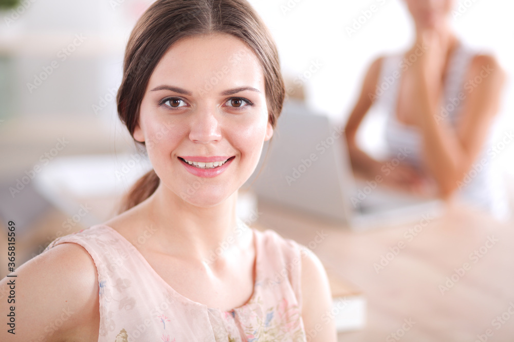 Portrait of business woman in office. business woman. Portrait of business woman in office. business woman.