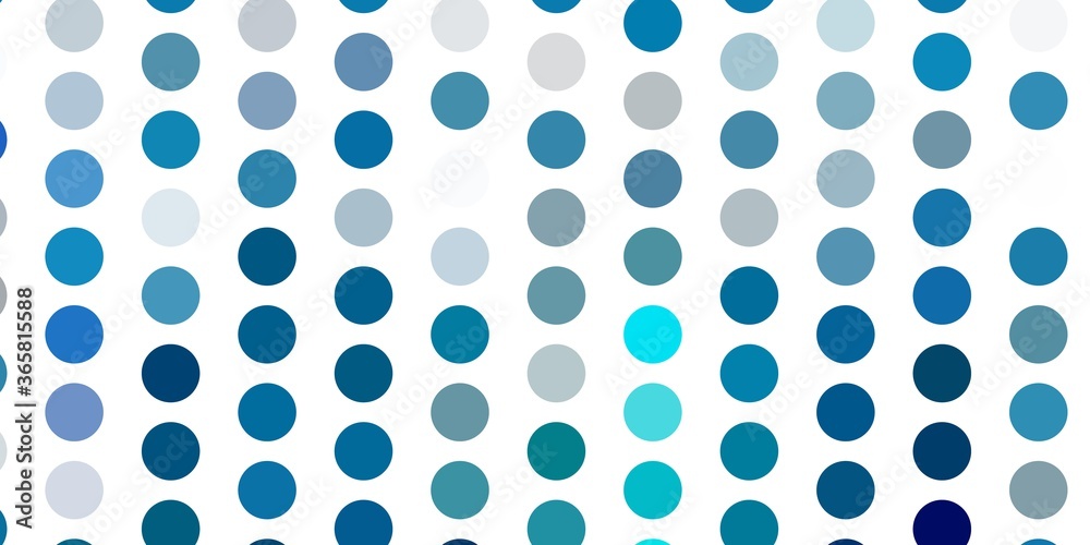 Light blue, green vector backdrop with dots. Light blue, green vector backdrop with dots.